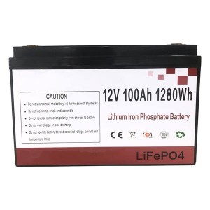 Baterai Lithium ion 12V 100Ah untuk sistem penyimpanan energi